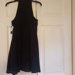 black cocktail dress
